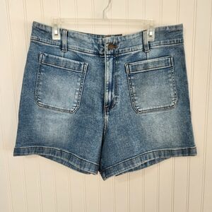 LC Lauren Conrad | NWT Super High Rise Patch Pocket Shorts Size 16